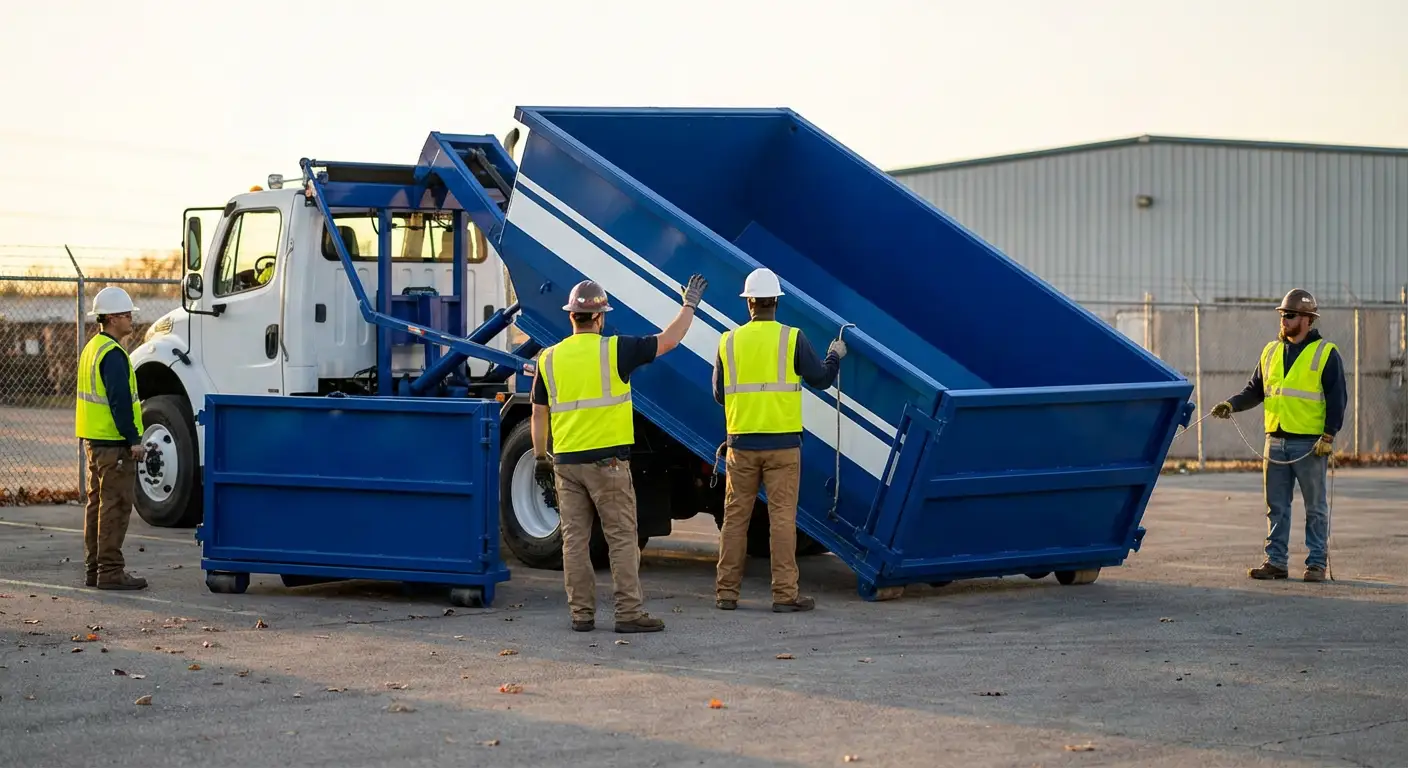 Roll-off dumpster service in South Bend, IN
