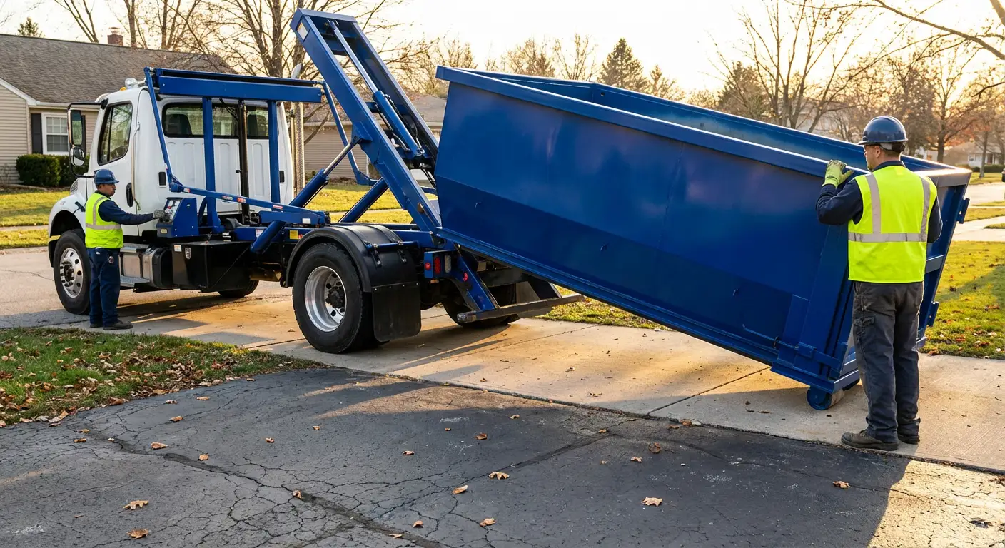 Roll-off dumpster rental service in South Bend, IN